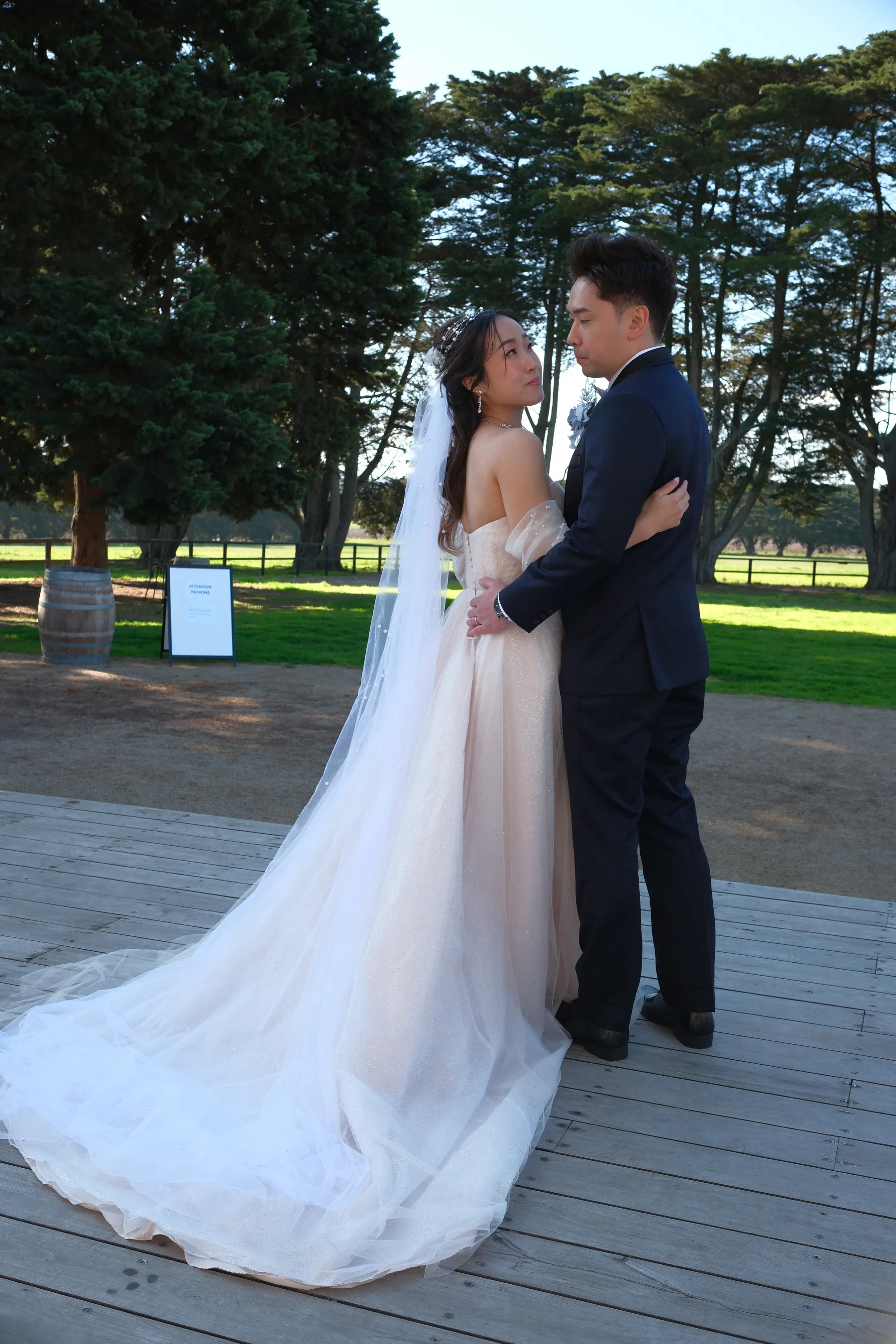 Wedding moment